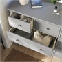 GULLABERG, комод с 8 ящиками, серый/якорь/с функцией разблокировки 605.903.97
