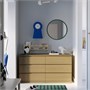 STORKLINTA, комод с 6 ящиками, под дуб 205.612.45