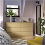 STORKLINTA, комод с 6 ящиками, под дуб 205.612.45