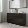KULLEN, комод с 6 ящиками, черно-коричневый 703.557.33