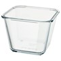 IKEA 365+, пищевой контейнер, прямоугольный/стекло 103.592.01