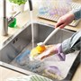 ISTAD, закрывающаяся сумка, сиренево-желтый с рисунком 906.283.46
