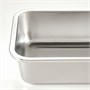 IKEA 365+, контейнер для пищевых продуктов, прямоугольный/нержавеющая сталь 904.978.02