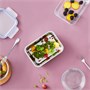 IKEA 365+, контейнер для пищевых продуктов, прямоугольный/нержавеющая сталь 904.978.02