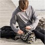 FLADDRIG, Сумка для обеда, серая с рисунком 104.972.26