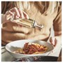 CITRONHAJ, Бутылка для масла/уксуса, прозрачное стекло/нержавеющая сталь 305.532.16