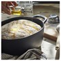 CITRONHAJ, Бутылка для масла/уксуса, прозрачное стекло/нержавеющая сталь 305.532.16