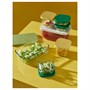 HAVSTOBIS, контейнер для пищевых продуктов с крышкой, набор из 5 шт., прозрачный/разноцветный 705.610.16