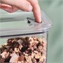 KORALLVIPPA, баночка для сухих кормов с крышкой, набор из 6 шт., прозрачная 705.994.15