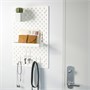 SKÅDIS, комбинация перфорированной доски, белый 093.038.99