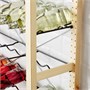IVAR, 1 секция/стеллажи для бутылок, сосновые/серые 395.827.33