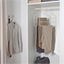 GÅRDSMÄSTARE, Вешалка для брюк/юбок, белая 905.407.30