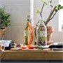 KORKEN, бутылка с пробкой, прозрачное стекло. 003.224.73