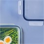 IKEA 365+, пищевой контейнер с крышкой, прямоугольный стекло/пластик 692.690.72