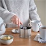 BETTHAJ, банка с крышкой, для кофе/чая/серебристый цвет 406.056.96