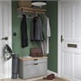 KALLSÖ, вешалка для шляп, серая 505.993.22