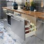 IKEA 365+, баночка для сухих кормов с крышкой, прозрачная/белая 101.340.23
