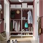 MACKAPÄR, вешалка с отделением для обуви, белая 705.309.87