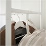 MACKAPÄR, вешалка с отделением для обуви, белая 705.309.87
