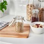 KORKEN, банка в форме бутылки с крышкой, прозрачное стекло. 705.413.68