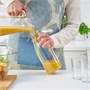 KORKEN, банка в форме бутылки с крышкой, прозрачное стекло. 105.413.71