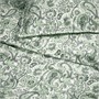 RODGERSIA, пододеяльник и наволочка, зеленый/белый 405.794.28