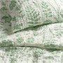 NÅLBJÖRNBÄR, пододеяльник и наволочка, белый, серо-зеленый/цветочный узор 606.259.24