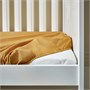 GULDVÄVARE, простыня на кроватке, темно-желтый/синий 806.305.33
