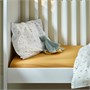 GULDVÄVARE, простыня на кроватке, темно-желтый/синий 806.305.33