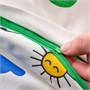 GRÖNFINK, пододеяльник и 1 наволочка для детской кроватки, разноцветный 805.723.78