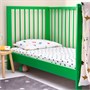 GRÖNFINK, Простыня на кроватке, белый/дерево 805.723.97
