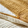 GULDVÄVARE, Комплект постельного белья для детской кроватки, 3 предмета, темно-желтый/бежевый 706.305.24