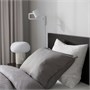 MALM, Каркас кровати, высокий, черно-коричневый/Лёнсет 090.195.85