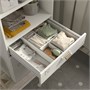 SMÅSTAD / PLATSA, книжный шкаф, белый с рамой/с 2 ящиками 893.963.52