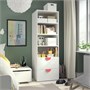 SMÅSTAD / PLATSA, книжный шкаф, белый белый/с 2 ящиками 294.832.67