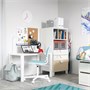 SMÅSTAD / PLATSA, книжный шкаф, белая берёза/с 3 ящиками 093.889.59