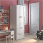 SMÅSTAD / PLATSA, шкаф-купе, белый с каркасом/с 2 ящиками 994.308.50