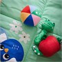 SANDBI, музыкальная игрушка, яблоко и червяк красный/зеленый 805.644.63