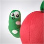 SANDBI, музыкальная игрушка, яблоко и червяк красный/зеленый 805.644.63