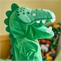NATTHÄGER, Набор ручных кукол, 3 предмета, крокодил, зебра/тигр, разноцветный 905.972.55