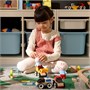 LILLABO, Набор из 3 предметов: экскаватор, полицейская машина/гоночная машина, разноцветный 005.993.48