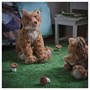 SKOGSDUVA, мягкая игрушка, рысь/оранжево-коричневый 405.786.69