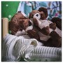 SKOGSDUVA, мягкая игрушка, набор из 2 шт., выдра с малышом/коричнево-бежевый 505.769.00