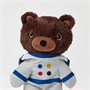AFTONSPARV, мягкая игрушка в костюме космонавта, мишка 205.515.43
