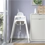 ANTILOP, детский стульчик с ремнем безопасности, белый/белый 295.975.13