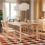 KARSKÄR / HÖGVED, стол и 6 стульев, каучуковое дерево/берёзовый шпон 396.290.90