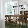 TONSTAD / SKANSNÄS, стол и 4 стула, шпон коричневого дуба/коричневый бук 396.338.17