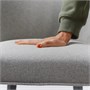 ROSENTORP / ROSENTORP, стол и 4 стула, черный/Тибблби бежево-серый черный 196.116.99