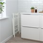 NORDEN / FRÖSVI, стол и 4 стула, белый/белый 295.688.17