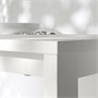 VIHALS / VIHALS, стол и 6 стульев, белый белый/зеленый Tibbleby серо-зеленый 495.995.54